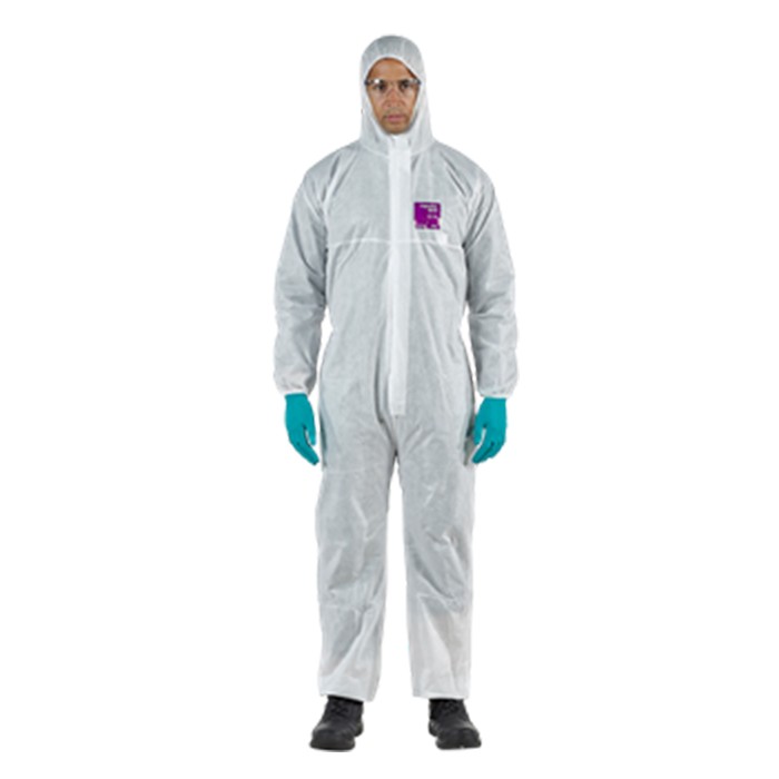 Ansell AlphaTec Plus Chemical Protection Coverall with Hood