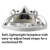 Half Face Respirator Body 6100 Reusable | Size 3M SMALL