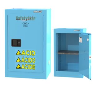 12-gallon Acid/Corrosive Cabinet - Secure storage solution for hazardous corrosive materials.