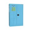 45-gallon acid/corrosive storage container with safety features