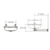 Stainless Steel Wall Mounted Eyewashes SS-B100