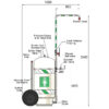 Mobile Self-Contained Eye Wash-D150