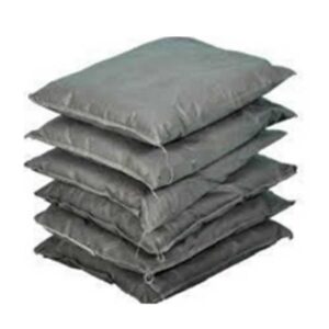 General Purpose Absorbent Pillow 45cm x 45cm - Efficient and versatile industrial liquid absorption solution - Ideal for oils, chemicals, and water spills.