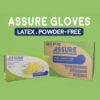 ASSURE LATEX EXAM GLOVES POWDER-FREE