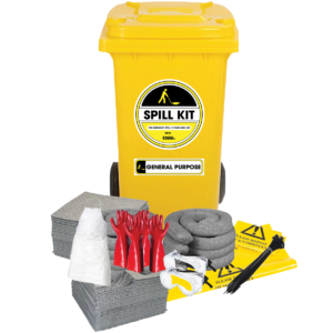 200L General Purpose Spill Kit - Ideal for efficient cleanup of various spills in industrial, commercial, and household settings.