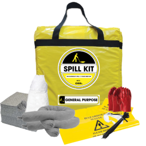 20L General Purpose Spill Kit - Essential for quick and effective cleanup of various spills in industrial, commercial, and household settings