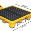 4 DRUM SPILL PALLET