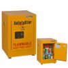 4-gallon flammable cabinet with secure locking mechanism