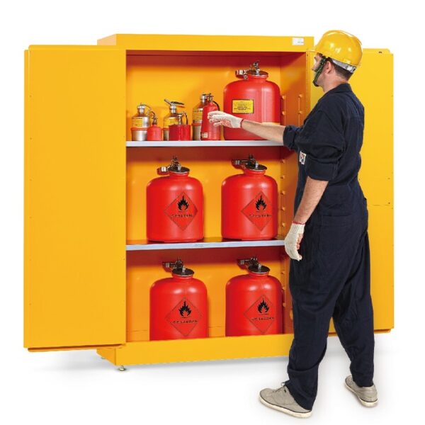 90-gallon Flammable Cabinet - Safe storage solution for hazardous flammable materials