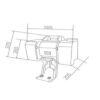 Portable Gravity Fed Eyewash T100