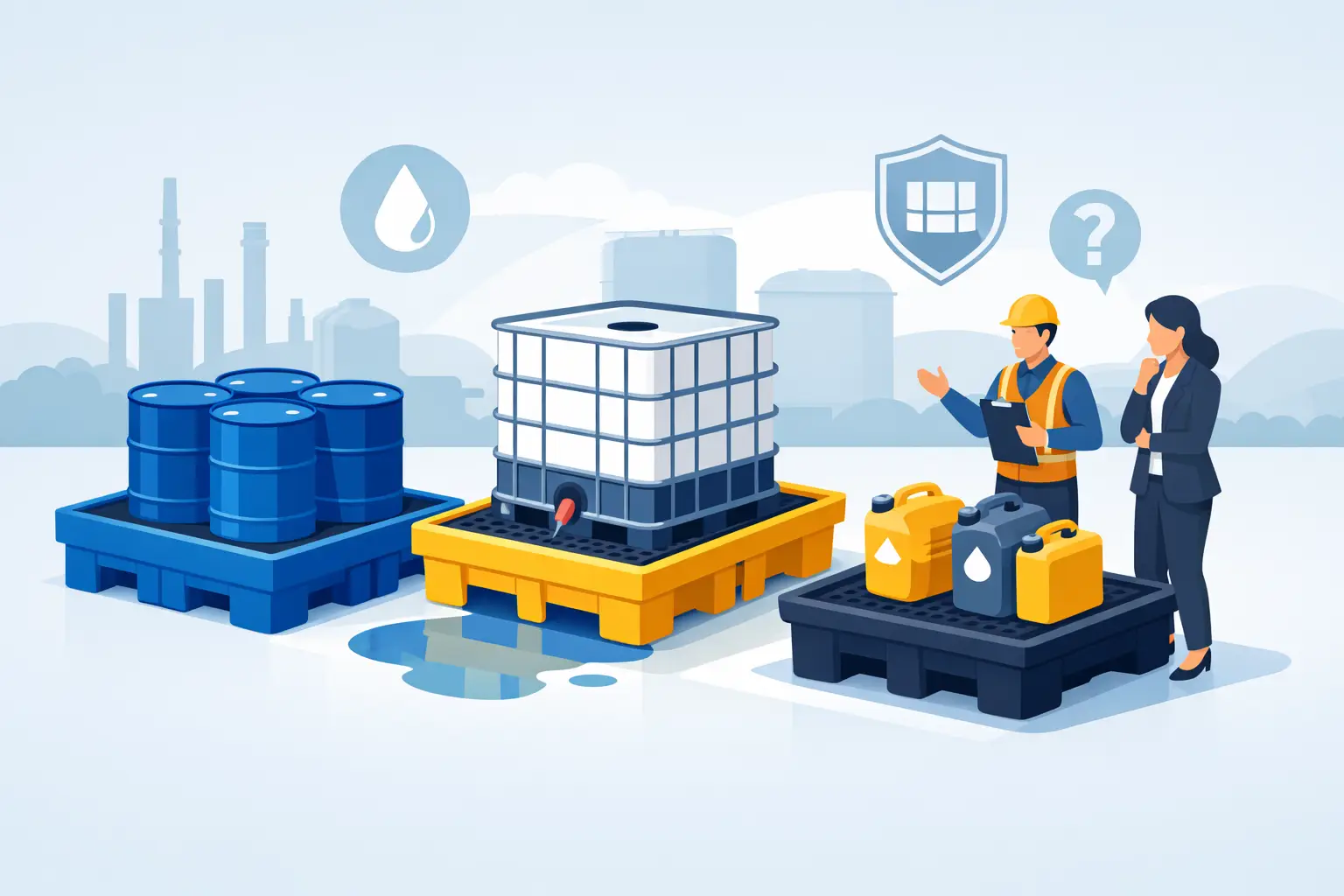 Choosing the Right Secondary Containment Pallet