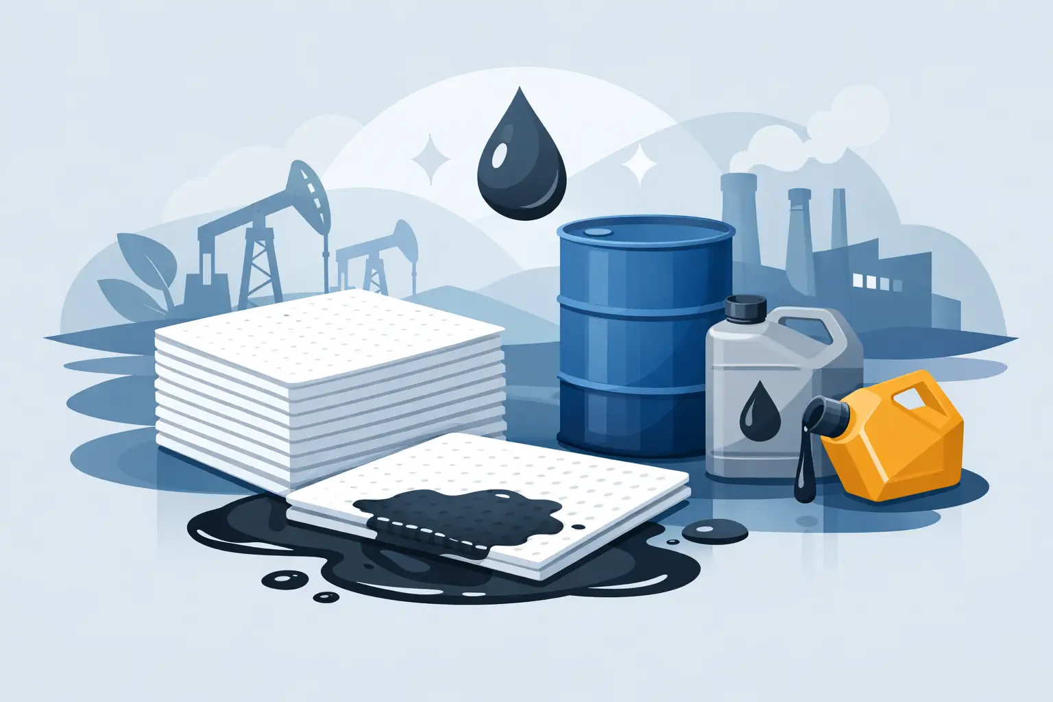How to Choose Oil Absorbent Pads