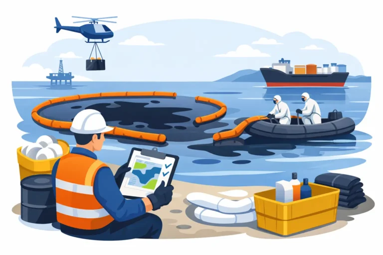 Oil Spill Response Planning Guide for Sites