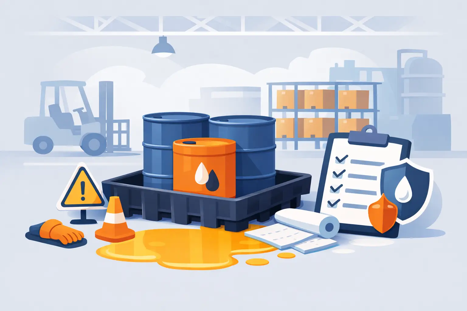 Spill Containment Regulations for Warehouses