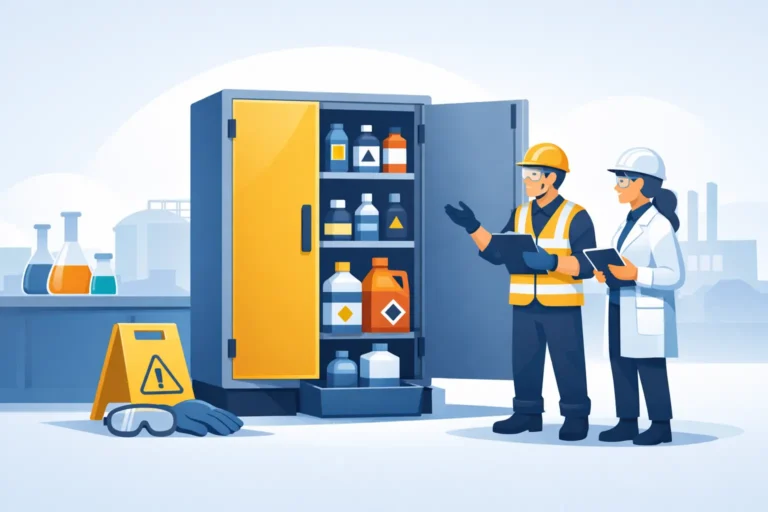 Chemical Storage Cabinet Guide for Safer Sites