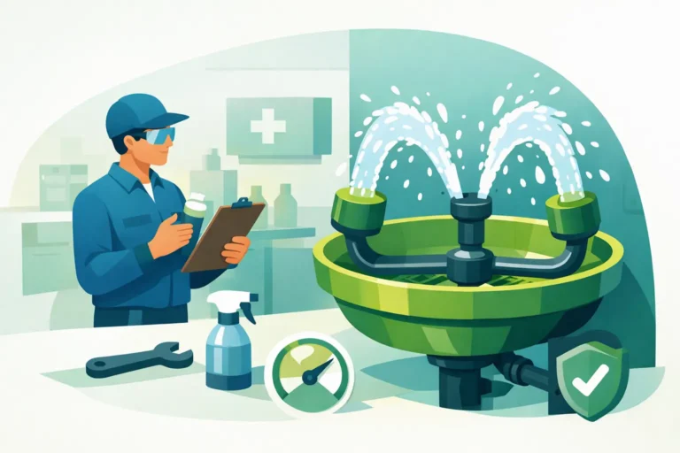 How to Maintain Eyewash Stations at Work