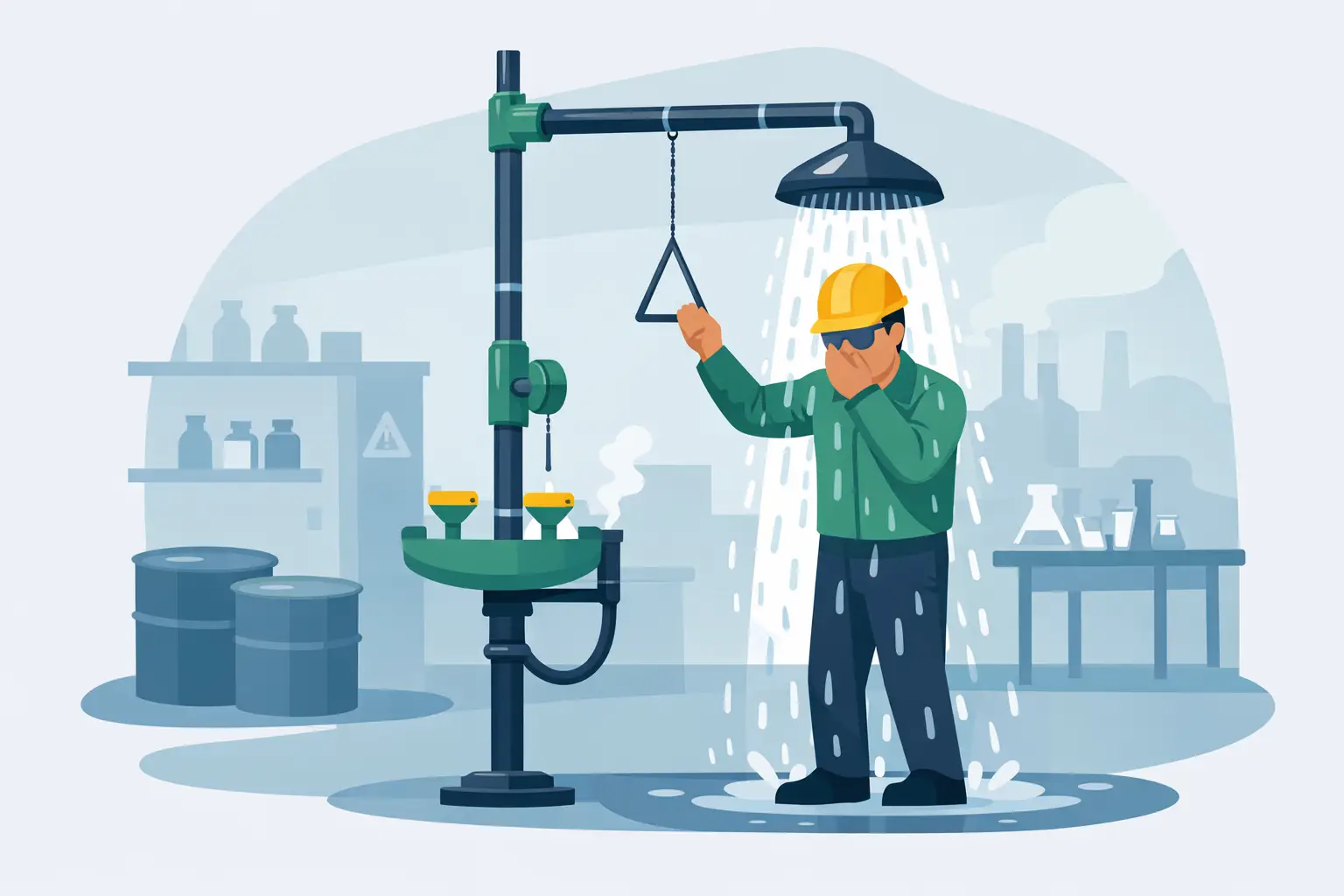 When Are Safety Showers Required at Work?