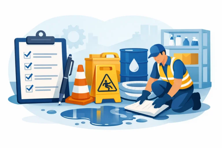Workplace Spill Prevention Checklist for Safer Sites