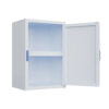 PPC012W (1) 12Gal/45L Polypropylene (PP) Acid Cabinets PPC012W