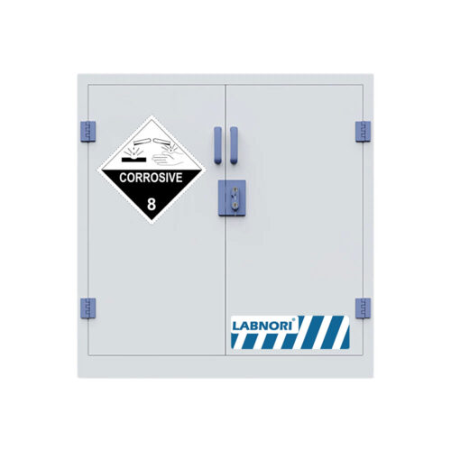 PPC030W-(1) 30Gal/114L Polypropylene (PP) Acid Cabinets PPC030W