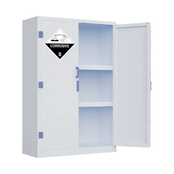 PPC045W-(3) 45Gal/170L Polypropylene (PP) Acid Cabinets PPC045W