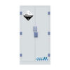 PPC060W-(1) 60Gal/227L Polypropylene (PP) Acid Cabinets PPC060W