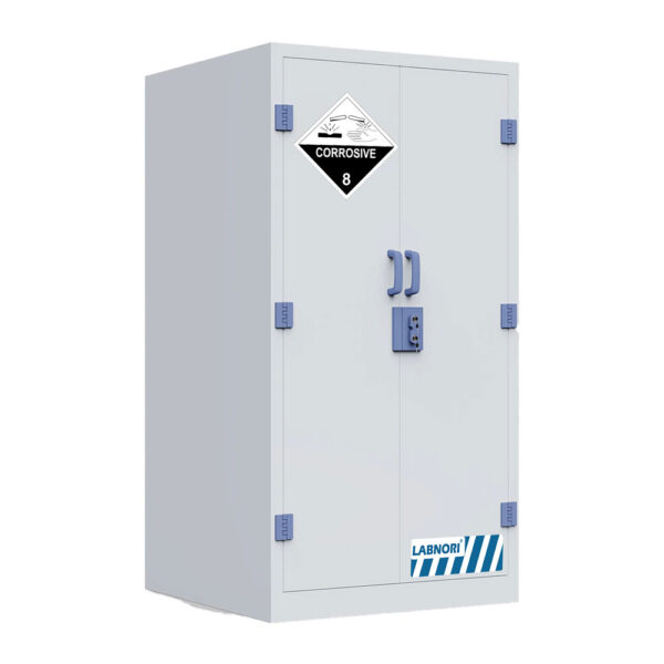 PPC060W-(2) 60Gal/227L Polypropylene (PP) Acid Cabinets PPC060W