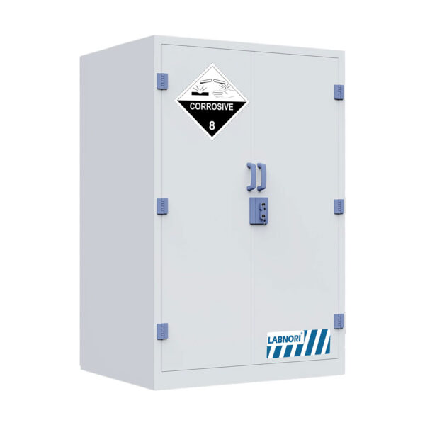 PPC090W-(3) 90Gal/340L Polypropylene (PP) Acid Cabinets PPC090W