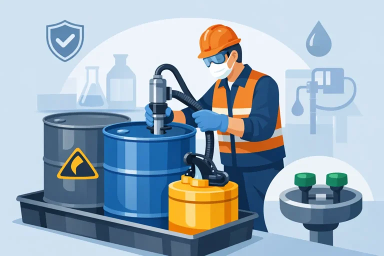 Drum Decanting Safety for Safer Transfers