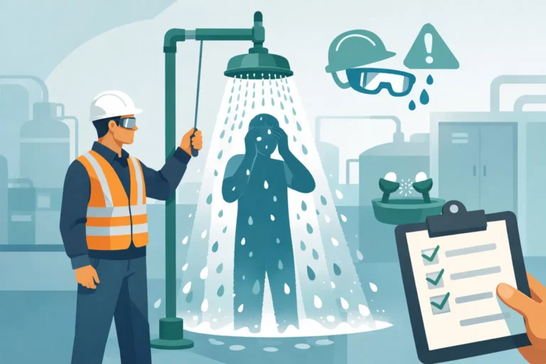 Safety Shower Testing: A Site-Ready Routine