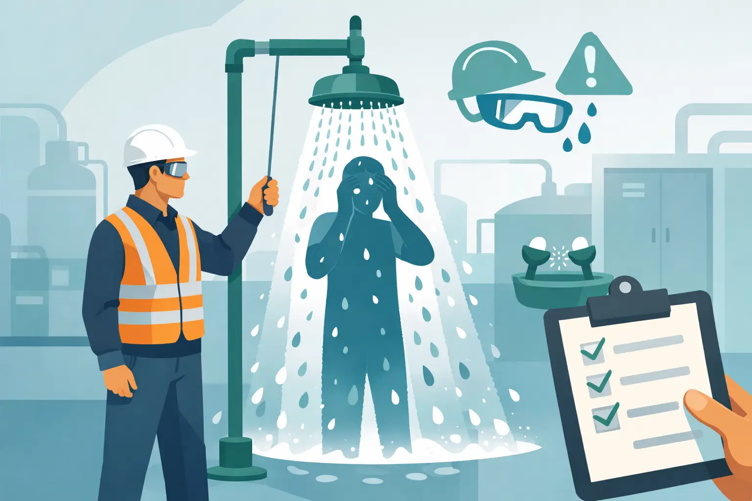 Safety Shower Testing: A Site-Ready Routine