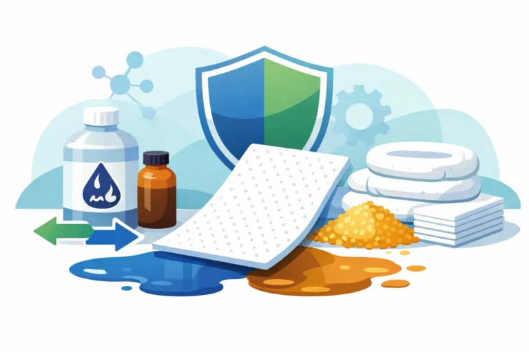 Solvent Absorbent Compatibility for Safer Spills