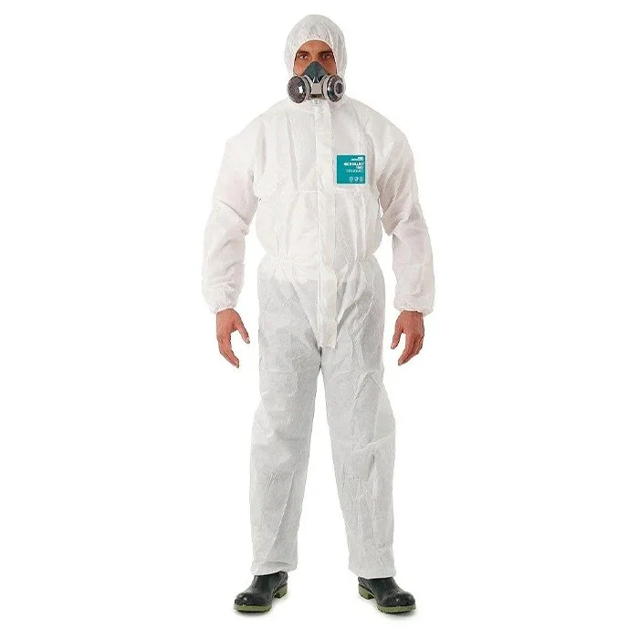 1MC2000.jpg Ansell AlphaTec 2000-WH STD Ansell AlphaTec 2000-WH STD COVERALL HOOD 111, LARGE 111, LARGE