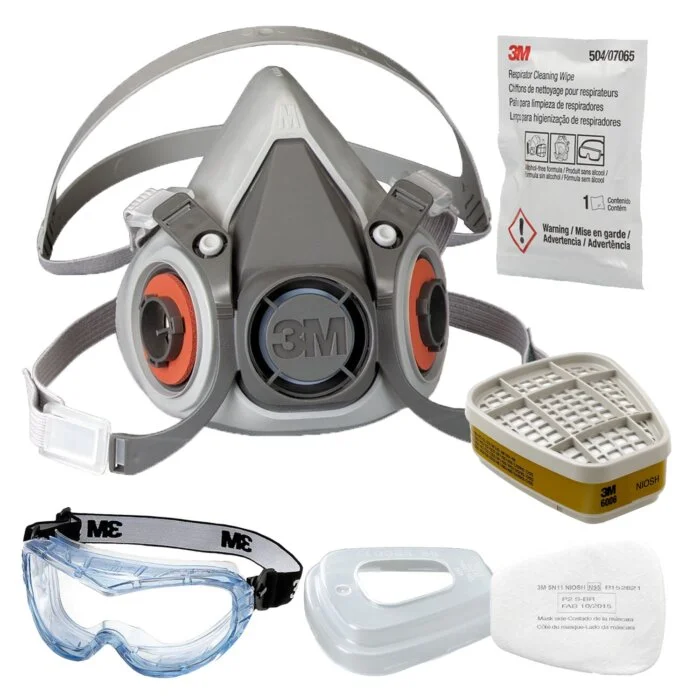 3M Half Facepiece Reusable Respirator 6200 Medium