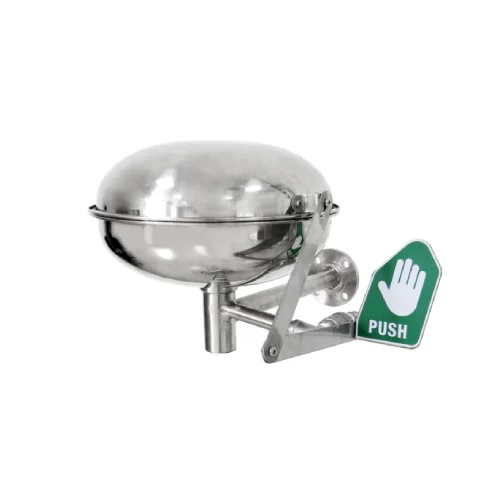 New Project Stainless Steel Wall Mount Emergency Eyewash Station – Durable & OSHA Compliant Safety Solution