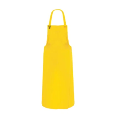 Heavy Duty PVC Apron - Yellow - One Size Fits Most