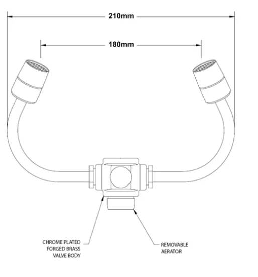Facuet Mounted Eyewash